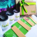 Kit corporativo con artículos personalizados