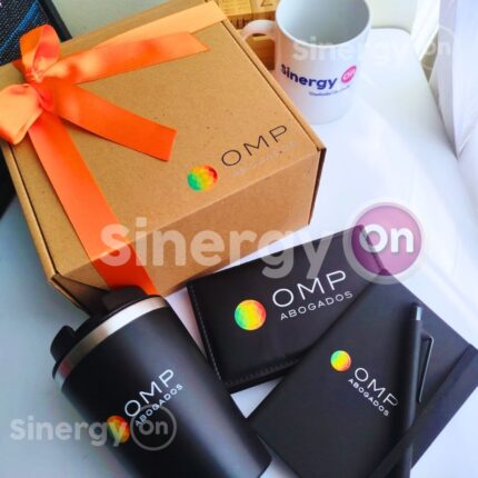 Kit corporativo para clientes y colaboradores de OMP Abogados