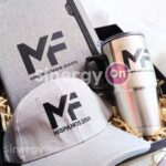 Kit corporativo premium con agenda y bolígrafo