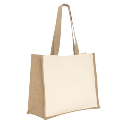 Bolsa de algodón y yute Yari